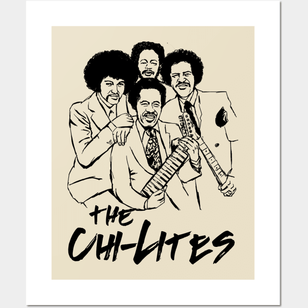 The chi lites Wall Art by ThunderEarring